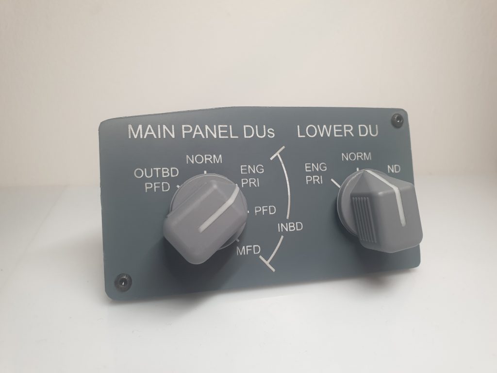 737 Display Unit Panel