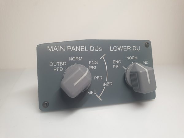 737 Display Unit Panel